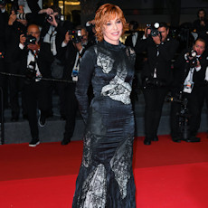 Mylène Farmer - Festival de Cannes - Tapis rouge et montée des marches pour le film "Dalloway" - 15 mai 2025 - Photo : Manuele Mangiarotti/IPA via ZUMA Press