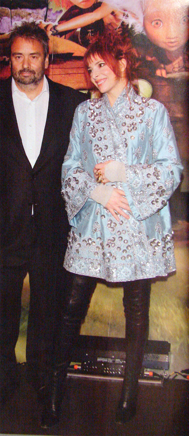 Luc Besson et Mylène Farmer - Avant-première Arthur et les Minimoys - 27 novembre 2006