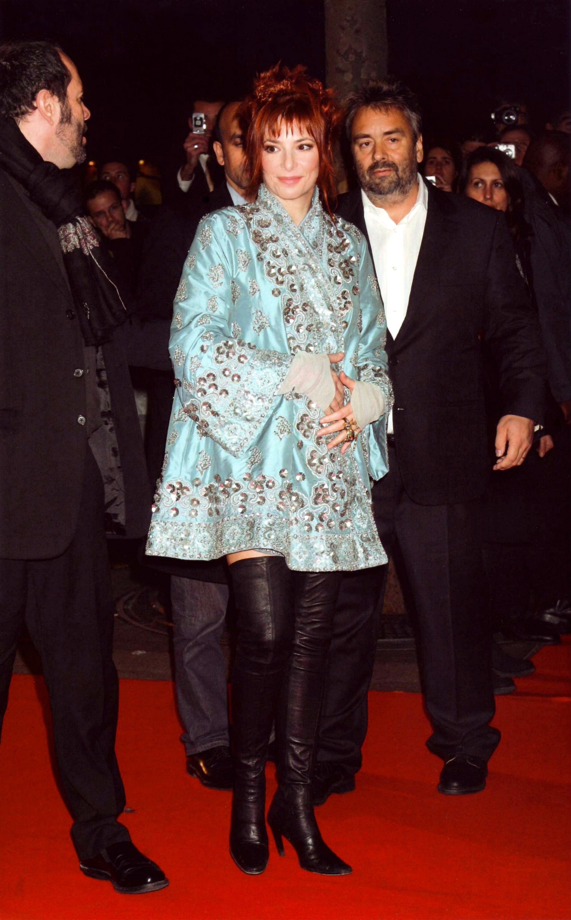 Mylène Farmer et Luc Besson - Avant-première Arthur et les Minimoys - 27 novembre 2006