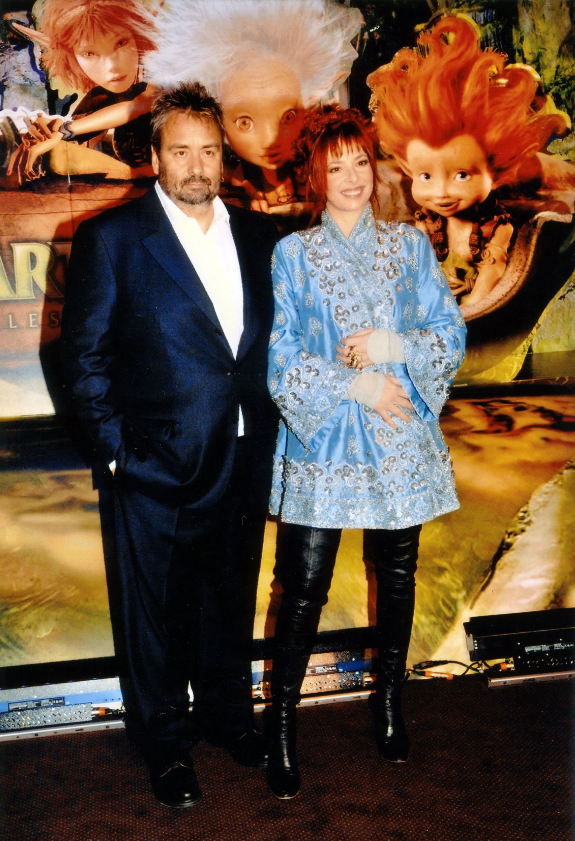 Luc Besson et Mylène Farmer - Avant-première Arthur et les Minimoys - 27 novembre 2006