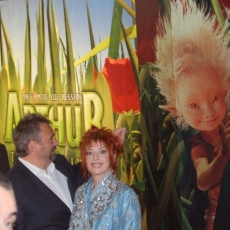 Luc Besson et Mylène Farmer - Avant-première Arthur et les Minimoys - 27 novembre 2006