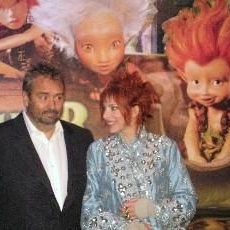 Luc Besson et Mylène Farmer - Avant-première Arthur et les Minimoys - 27 novembre 2006