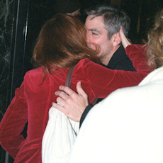 Mylène Farmer et George Clooney - Avant première Confessions of a dangerous mind - 02 décembre 2002