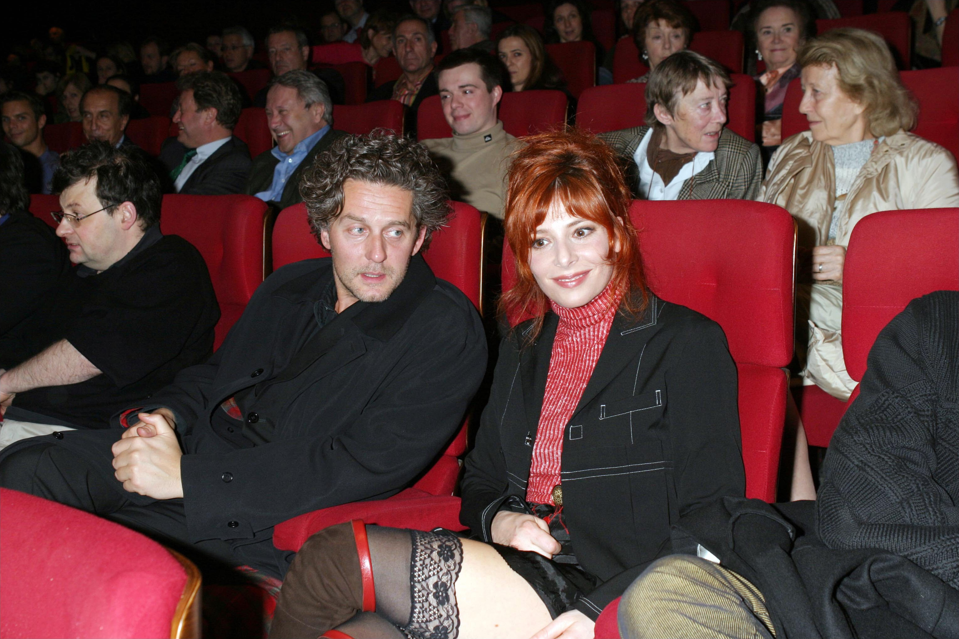 Laurent Boutonnat et Mylène Farmer - Avant-Première du film Les choristes - 2004