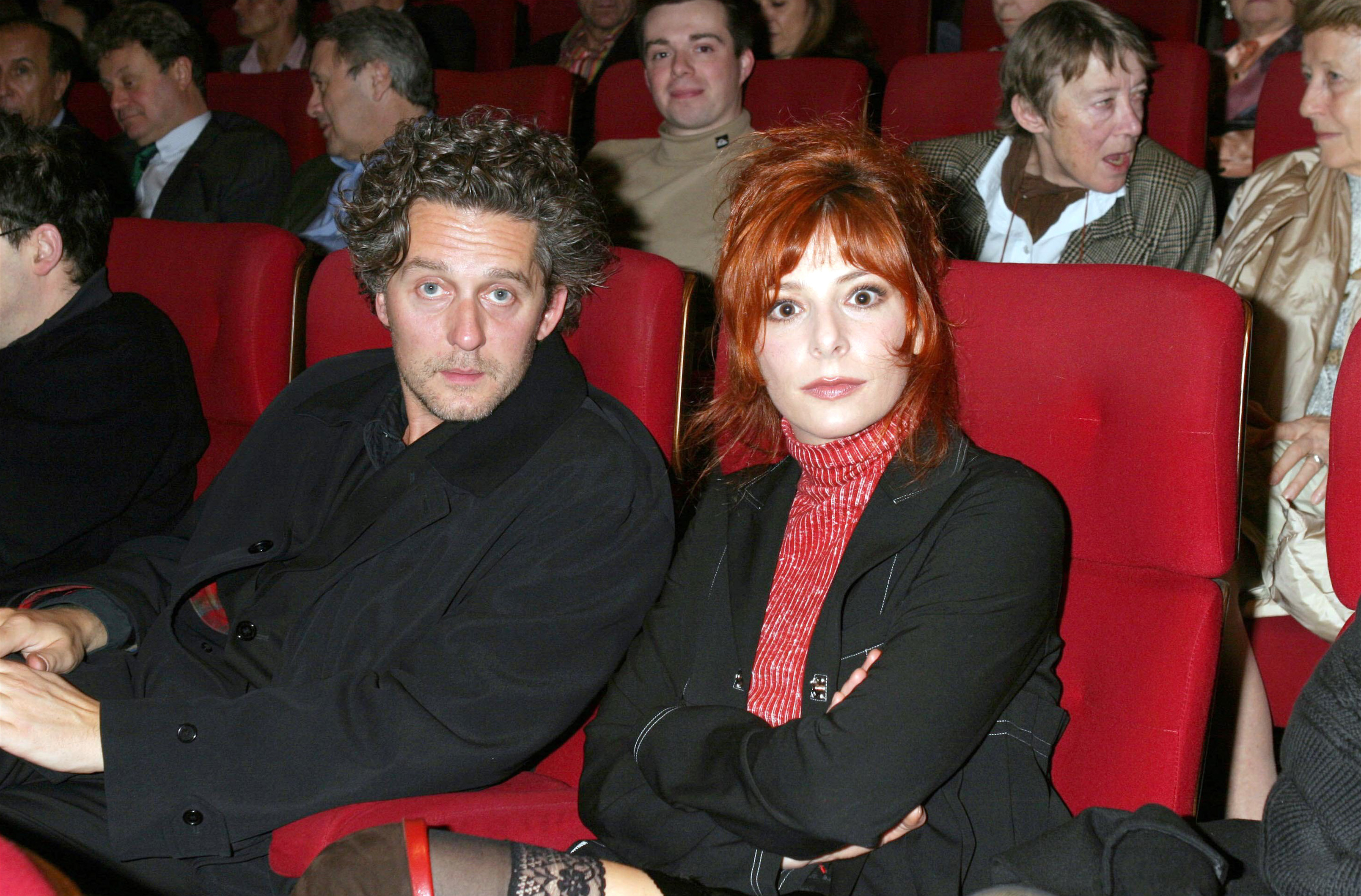 Laurent Boutonnat et Mylène Farmer - Avant-Première du film Les choristes - 2004
