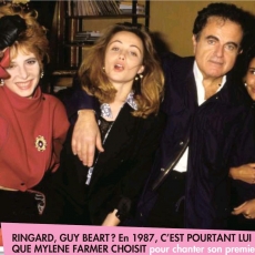 Mylène Farmer, Emmanuelle Béart et Guy Béart - Béart 87 - Antenne 2 - Diffusion le 14 janvier 1987