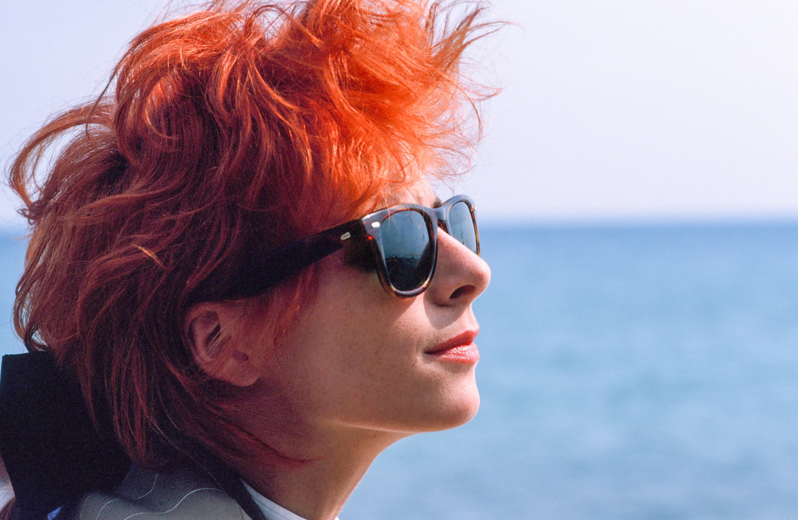 Mylène Farmer au Festival de Cannes le 11 mai 1987