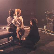 Mylène Farmer - Tournage du clip Beyond my control - Photographe : Marianne Rosenstiehl