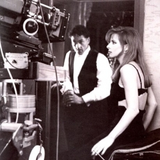 Mylène Farmer - Tournage du clip California - Photographe : Marianne Rosenstiehl