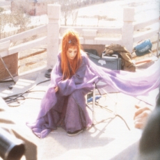 Mylène Farmer - Tournage du clip L'Âme-Stram-Gram - Photographe : Claude Gassian