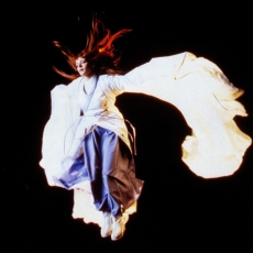 Mylène Farmer - Tournage du clip L'Âme-Stram-Gram - Photographe : Claude Gassian