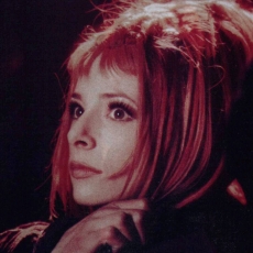 Mylène Farmer - Tournage du clip L'Âme-Stram-Gram - Photographe : Claude Gassian