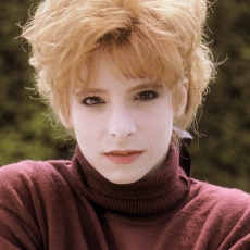 Mylène Farmer - Tournage du clip Libertine - Photographe : Bernard Leloup