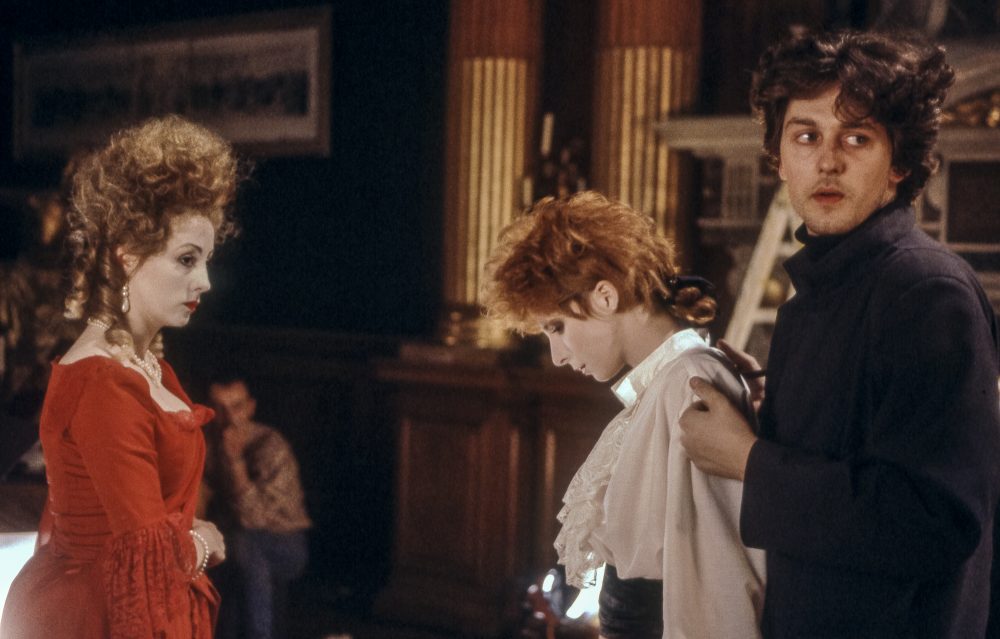 Mylène Farmer - Tournage du clip Libertine - 1986 - Photographe : Eric Caro