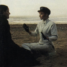 Mylène Farmer - Tournage du clip Sans contrefaçon - Photographe : Joel Casano