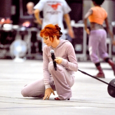 Mylène Farmer - Tour 2009 - Backstage - Photographe : Nathalie Delépine