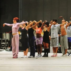 Mylène Farmer - Tour 2009 - Backstage - Photographe : Nathalie Delépine