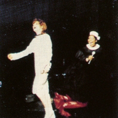 Mylène Farmer et Carole Fredericks - Tour 89 - Photographe : Marianne Rosenstiehl