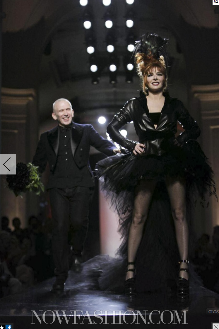 Mylène Farmer - Défilé Jean-Paul Gaultier - 06 juillet 2011