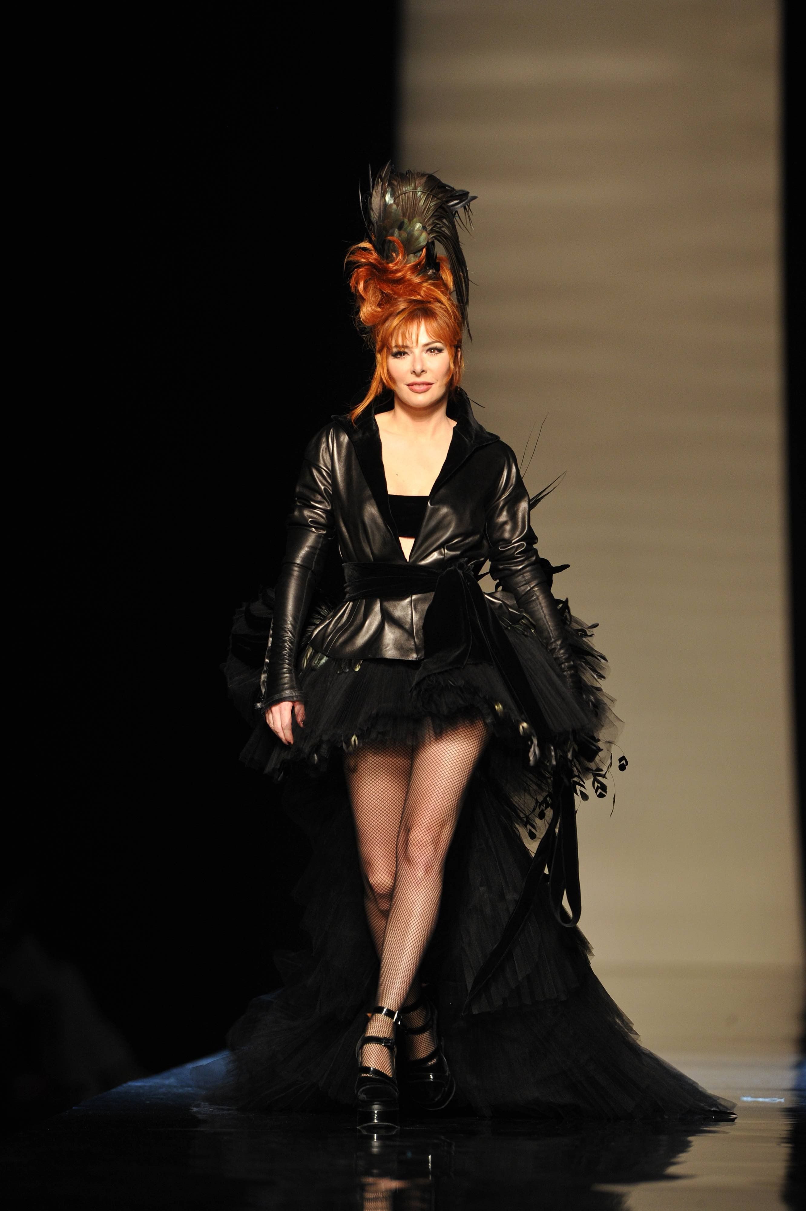 Mylène Farmer - Défilé Jean-Paul Gaultier - 06 juillet 2011