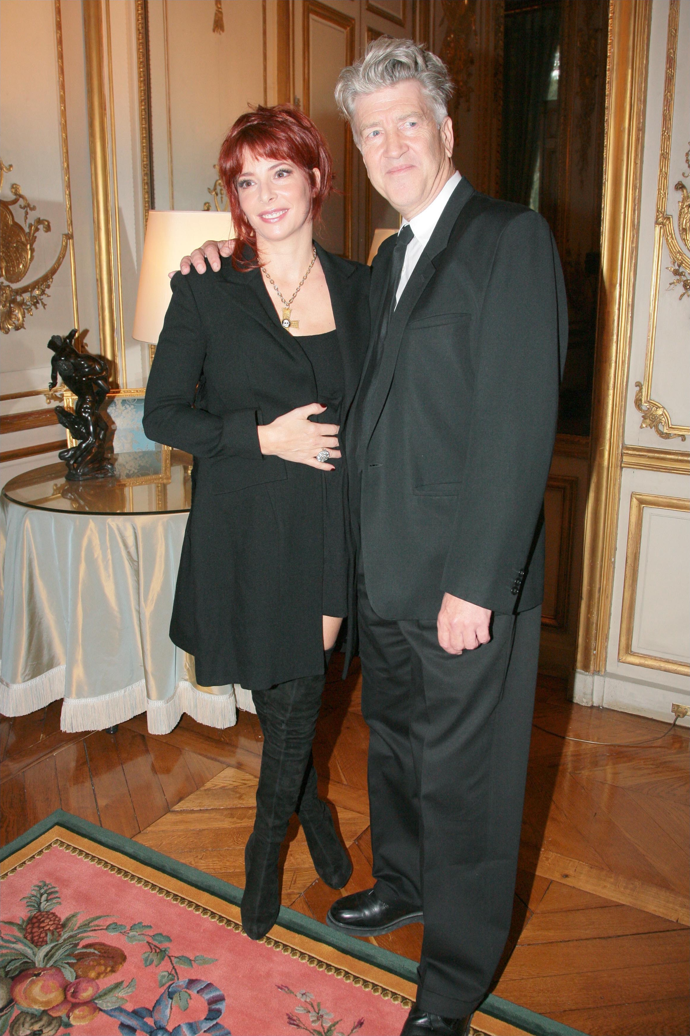 Mylène Farmer et David Lynch - Elysée - 01er octobre 2007