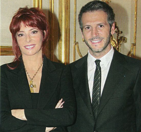 Mylène Farmer et Benoît Di Sabatino - Elysée - 01er octobre 2007