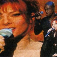 Mylène Farmer et Seal - NRJ Music Awards 2002 - Les mots