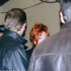 Mylène Farmer et Seal - NRJ Music Awards 2002 - Montée des marches