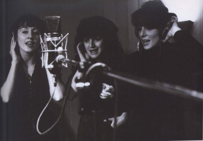 Enregistrement de l'album L'autre... - 1990 - Photographe : Marianne Rosenstiehl