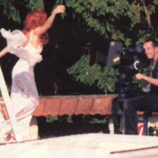 Mylène Farmer - Tournage publicité Mylenium Tour - Mai 1999