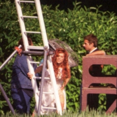 Mylène Farmer - Tournage publicité Mylenium Tour - Mai 1999