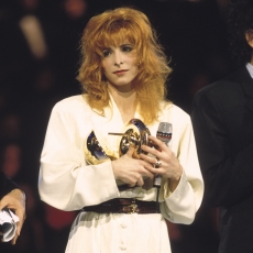 Mylène Farmer aux Victoires de la Musique en 1988