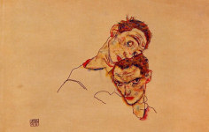 Egon Schiele - Double autoportrait