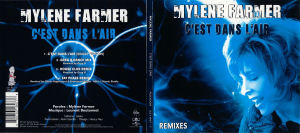 Mylène Farmer C'est dans l'air CD Maxi France