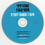 Mylène Farmer C'est dans l'air CD Promo Club Remixes 1