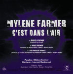 Mylène Farmer C'est dans l'air CD Promo Club Remixes 2