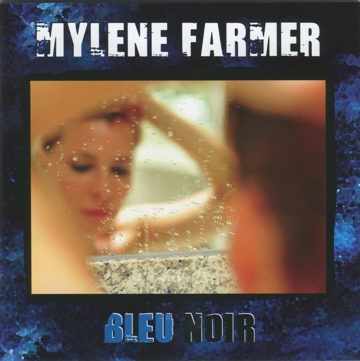Mylène Farmer - Pochette album Bleu Noir