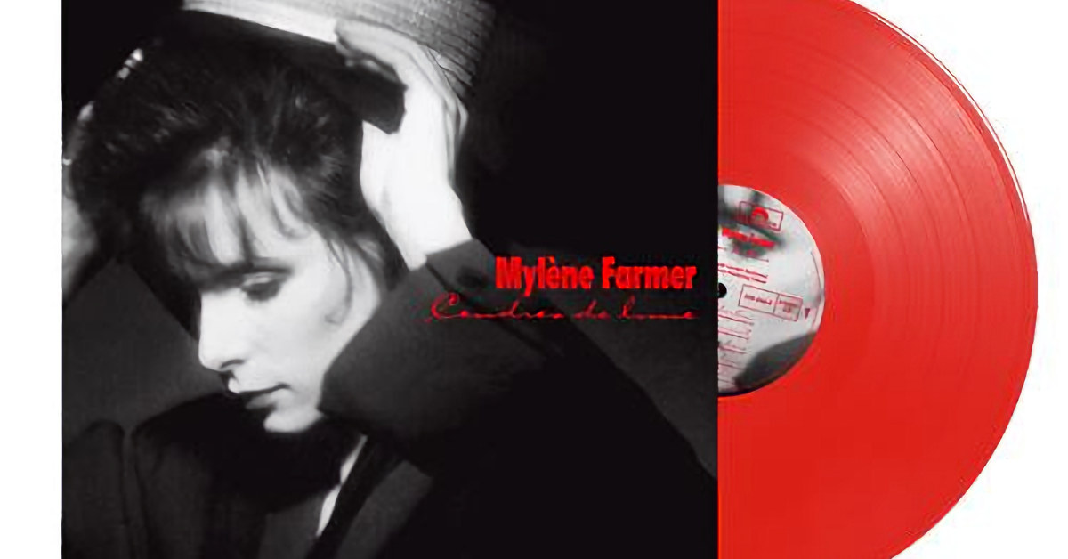 Mylène Farmer - Cendres de lune - Vinyle Rouge 2024 - Mylene.Net