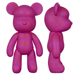 Art Toy Monkey Me Rhodamine Purple