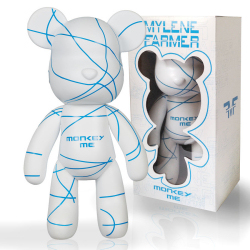 Mylène Farmer Monkey Me Art Toy Warm Ivory