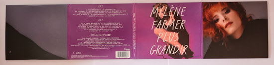 Mylène Farmer - Plus Grandir Best Of 1986 / 1996 - Double CD + DVD