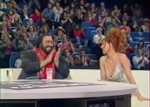 Luciano Pavarotti Mylène Farmer Les enfants de la guerre TF1 27 novembre 1996