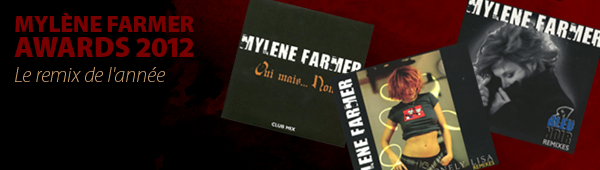 MF Awards 2012 Mylène Farmer Remix de l'année