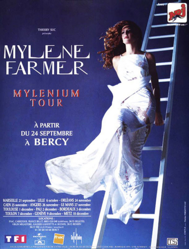 Mylène Farmer - Affiche Mylenium Tour
