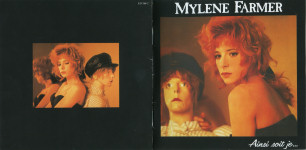 Mylène Farmer Livret Album Ainsi soit je... CD Digipak
