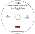 INXS featuring Ben Harper et Mylène Farmer - Never tear us apart - CD Promo