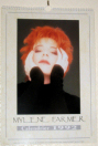 Mylène Farmer L'autre... Merchandising Calendrier 1992