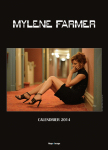 Mylène Farmer Calendrier Officiel 2014