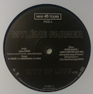 Mylène Farmer - City Of Love - Maxi 45 Tours