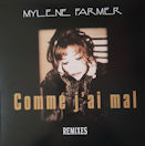Mylène Farmer Comme j'ai mal Maxi 45 Tours Collector Jaune 2018